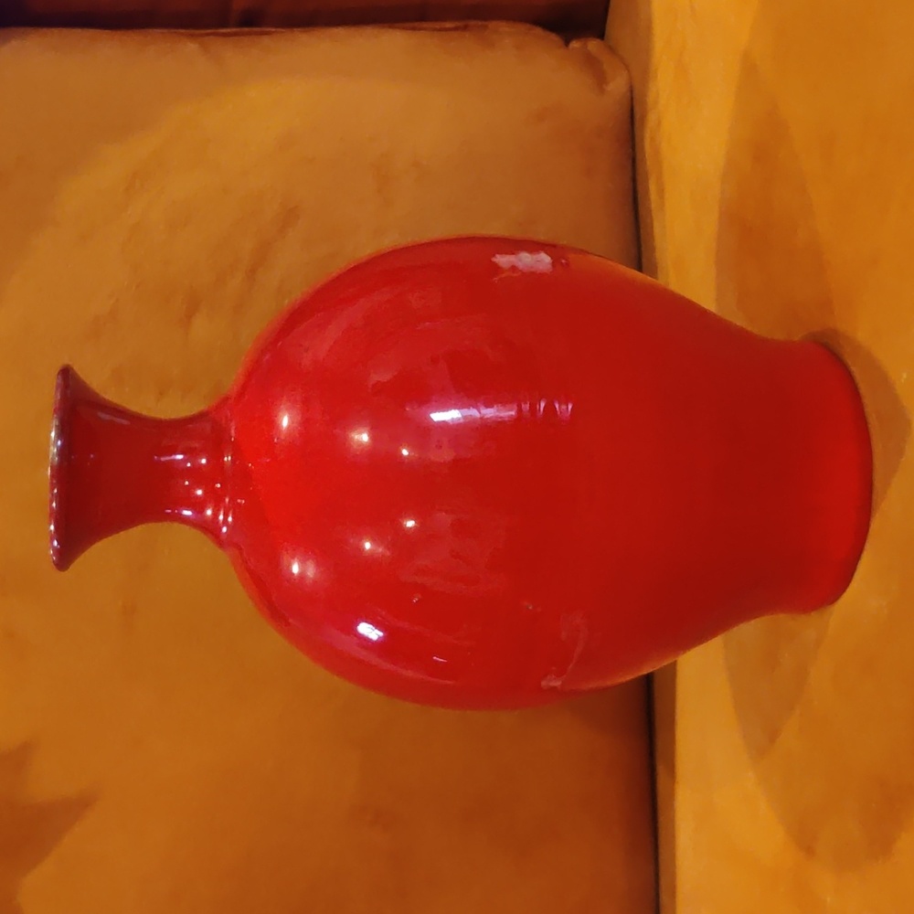 Red Pottery Vase Kings Pottery